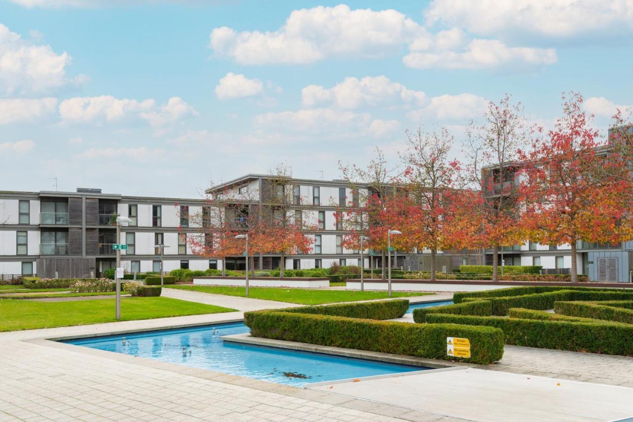 The Vizion Serviced Apartments From Pincott Properties - Free Parking, Private Balcony, And Wifi Milton Keynes Exterior foto